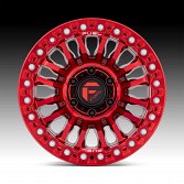 Fuel Rincon Beadlock FC125 Candy Red Custom Truck Wheels 3